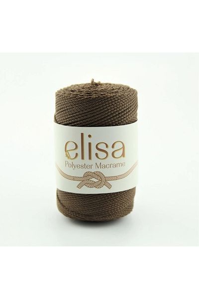 Yumuşakkeçe Σχοινί μακραμέ πολυεστέρα Elisa 3 mm Συσκευασία 6 τεμαχίων