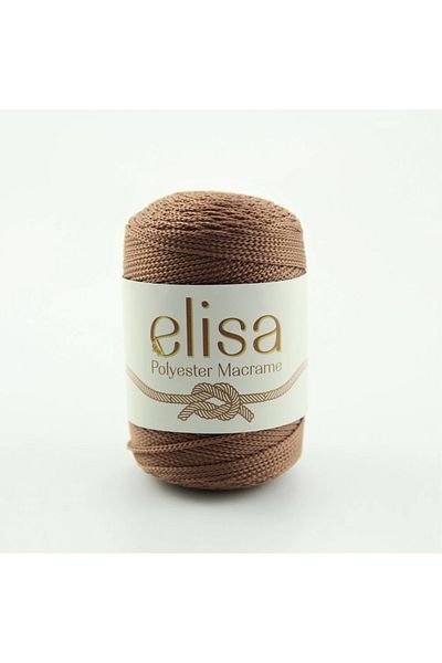 Yumuşakkeçe Σχοινί μακραμέ πολυεστέρα Elisa 3 mm Συσκευασία 6 τεμαχίων