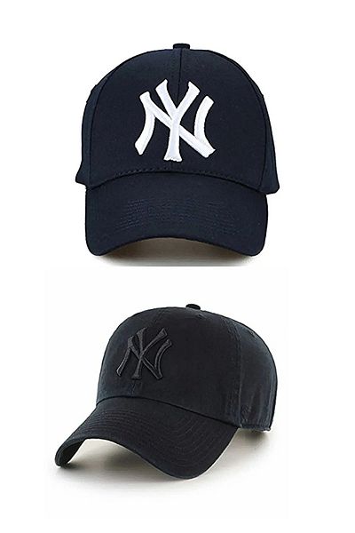 Eke Tekstil Unisex 2-Piece Baseball Ny New York Hat