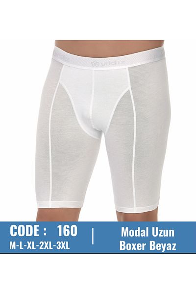 YILDIZ Ανδρικό πακέτο 3 Modal Extra Long Anti-Rash Boxers