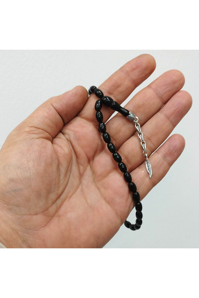 OltutaşıMarket Barley Cut Ankle Length Georgia Oltu Stone Rosary