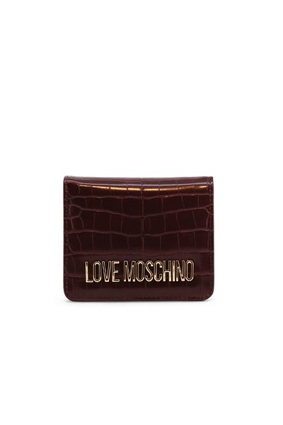 Moschino card hotsell holder womens