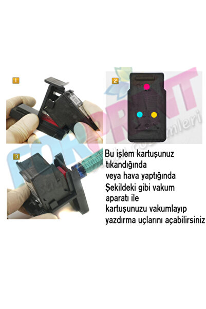FORPRİNT Canon Pixma  Uyumlu  MP280, MP282 Yazıcı Uyumlu Forprint Dolum Seti 5X100ml