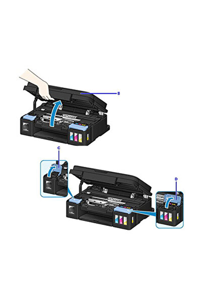 FORPRİNT Canon PG-540 Siyah Kartuş Uyumlu Forprint Kartuş Dolum Seti 200ml Siyah