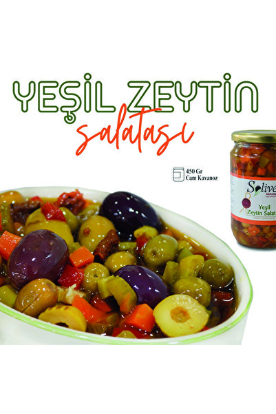 solive YEŞİL ZEYTİN SALATASI