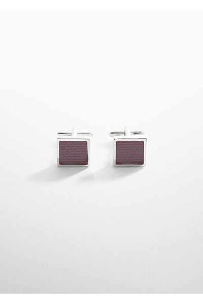 MANGO Man Colorful Square Cufflinks