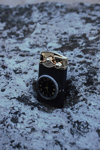 Zenit Çakmak Led Işıklı Şalter Saatli Çakmak