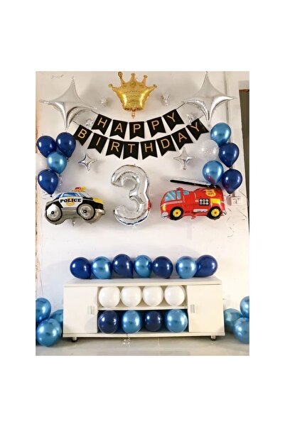 DÜVENCİ TİCARET 3 YEARS BIRTHDAY BALLOON SET