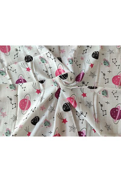 Alpıno MUSLIN BLANKET & MUSLIN BLANKET ALPINOBABY 100% COTTON (85 cm * 85 cm) + 2 handkerchiefs