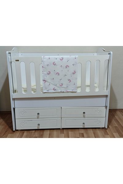 Alpıno MUSLIN BLANKET MUSLIN BLANKET ALPINOBABY 100% COTTON (85 cm * 85 cm) + 2 handkerchiefs