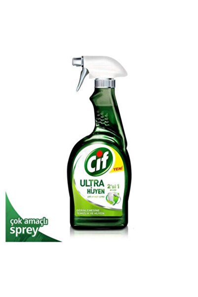 Cif 2'li Cif Sprey Ultra Hijyen Çamaşır Suyu Katkılı 750 ml