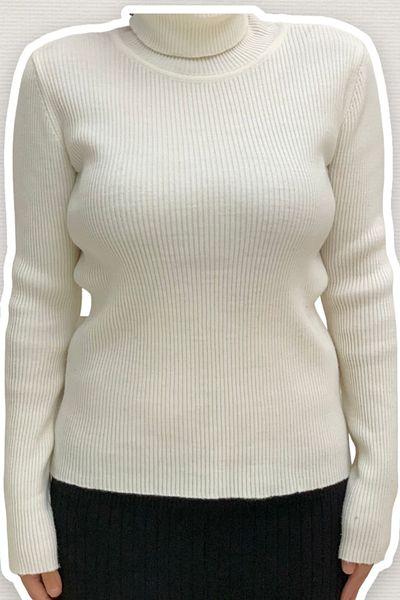 Bym Fashion 4138 Fisherman's Sweater Ecru