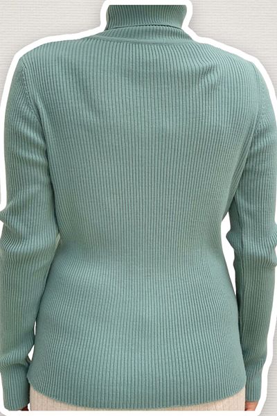 Bym Fashion 4138 Fisherman's Sweater Mint