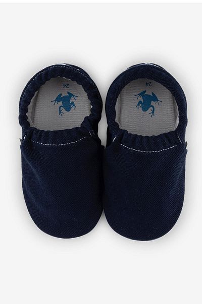 HOPFRÖG Navy Blue Barefoot Booties - Άνετα και κομψά