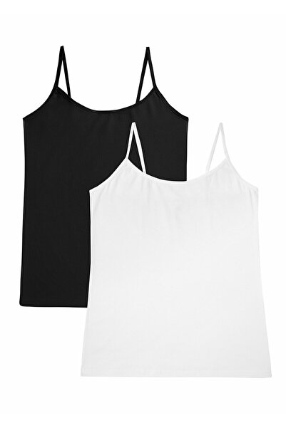 SUWEN Soft Touch Cotton Thin Strap Athlete 2 Pack