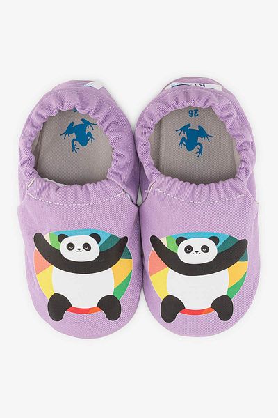 HOPFRÖG Ursul Panda - Botine inteligente Hyper Purple Rose Barefoot