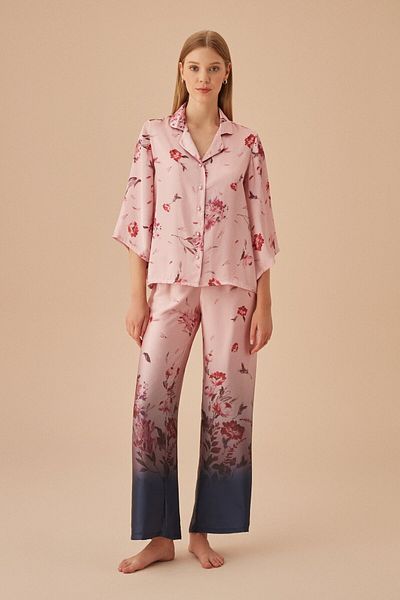 SUWEN Delicate Masculine Pajama Set