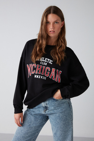 GRIMELANGE Uvolněná mikina Liza Regular