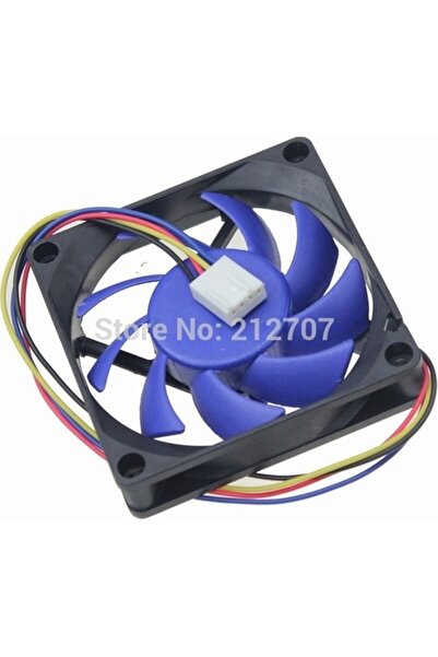 KEEPRO Platoon 7 سم 12 فولت 4 دبوس مروحة 7 سم مروحة 70x70x15 ملم مروحة معالج AMD