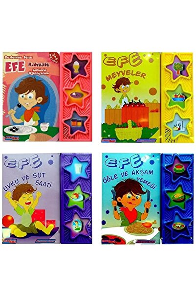 Smarteach Efe Serisi Eğitici Sesli Kitaplar (4 Kitap) - Kolektif