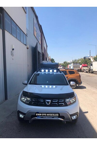 EserOtoAksesuar Dacia Duster Uyumlu Krom Ön Koruma (TÜM MODELLER İ?LE UYUMLUDUR)