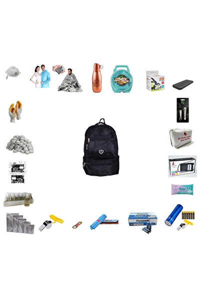 KEEPRO Deprem Çantası Sevdikleriniz için Afet Acil Durum Afet Çantası Yaşam Kiti