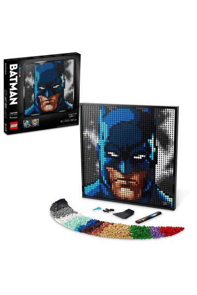 LEGO ® مجموعة Art Jim Lee Batman™ Collection 31205 - مجموعة بناء قابلة للتجميع للبالغين (4167 قطعة)