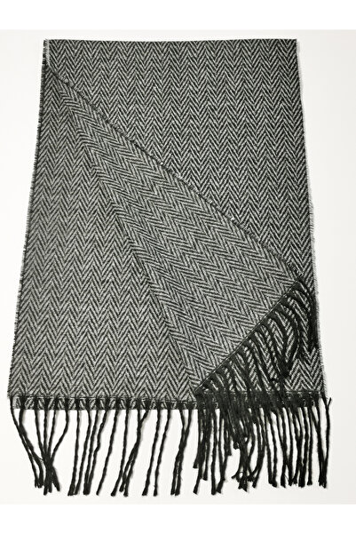 Özgöksu Şapka Soft Textured Scarf Men's Viscose Winter Scarf