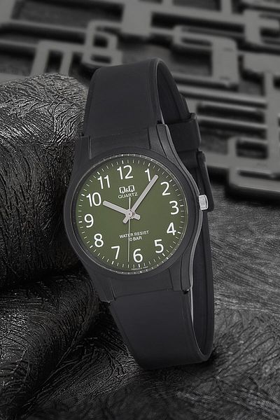 Q&Q Unisex Black Wristwatch 3g3292