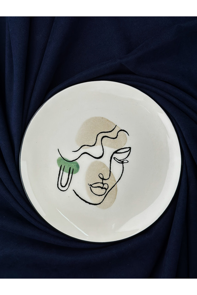 HAZARPAZAR Cake Set Face for 6 People