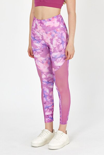 GRAB Printed Rose Tights