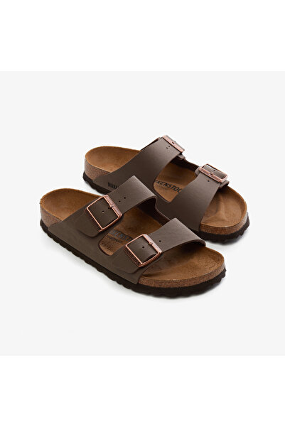 Birkenstock Arizona Nubuk Unisex Kahverengi Terlik