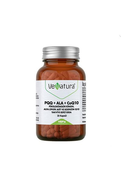 VeNatura PQQ+Ala+CoQ10 30 Capsules