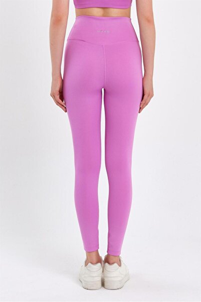 GRAB Long Corded Pink Women's Sports Tights