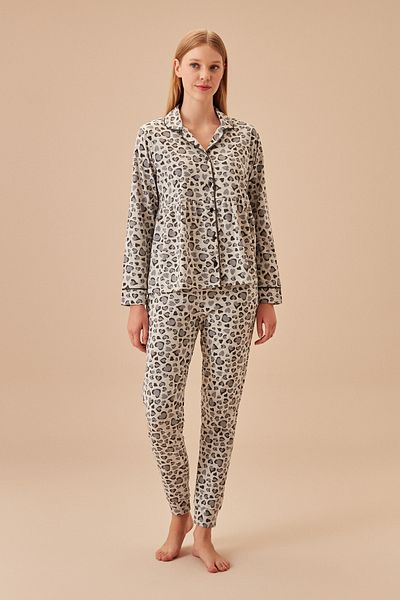 SUWEN Holly Masculine Pajama Set