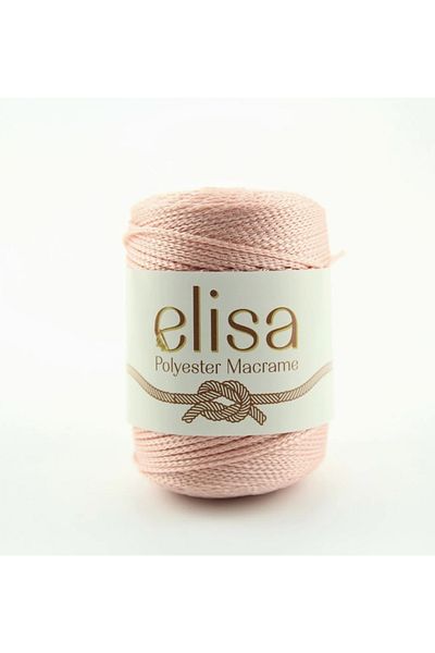 Yumuşakkeçe Σχοινί μακραμέ πολυεστέρα Elisa 3 mm Συσκευασία 6 τεμαχίων