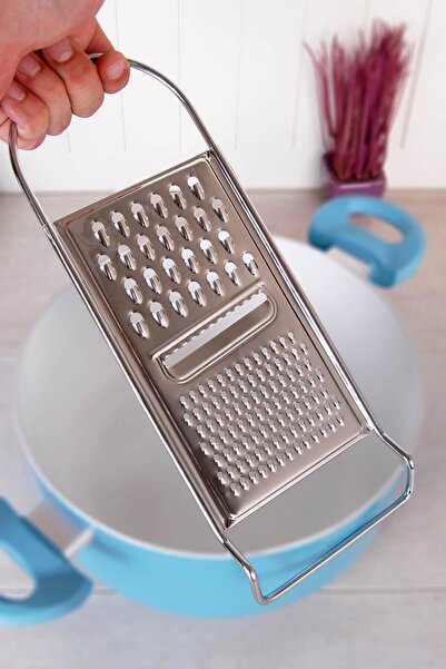 ALBETTO مبشرة يدوية من الفولاذ المقاوم للصدأ مقاومة لحافة الوعاء