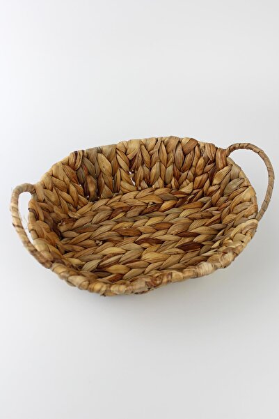 ALBETTO Wicker Rattan Bread Basket Oval 24*18cm
