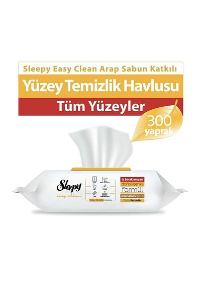 Sleepy Surface Cleaning Tissue with Arabic Soap Additive
