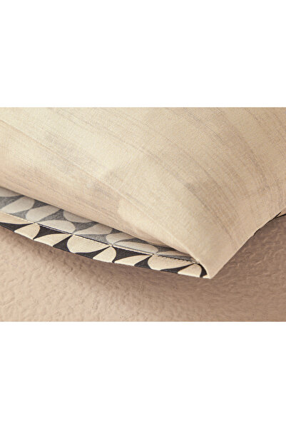 English Home Geodesic Digital Printed Soft Cotton 2-Piece Pillow Case 50x70 Cm Anthracite - Green