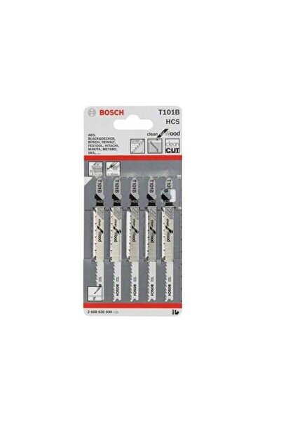 Bosch T101b Hcs Dekupaj Ağzı Testere 5'li