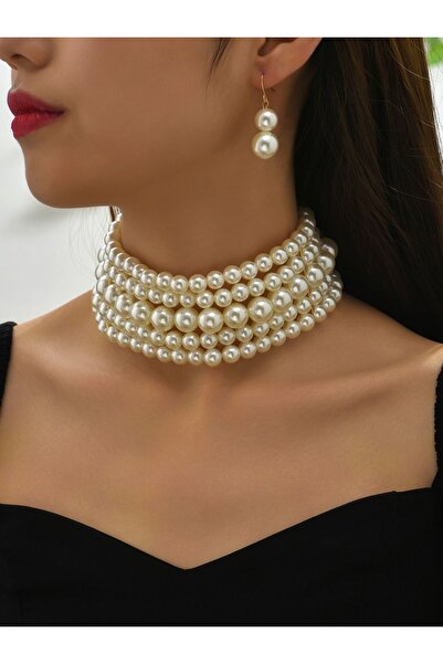 Jovela Inci choker tasma kolye