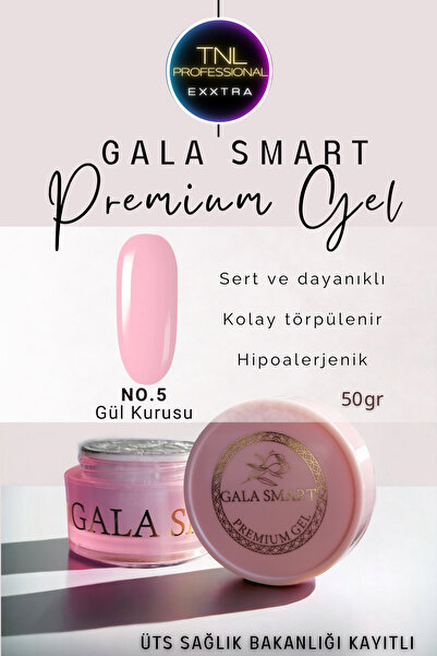 tnl professional Gala Smart Protez Tırnak Jeli No: 05 Orta Akışkan Kıvam 50 g...
