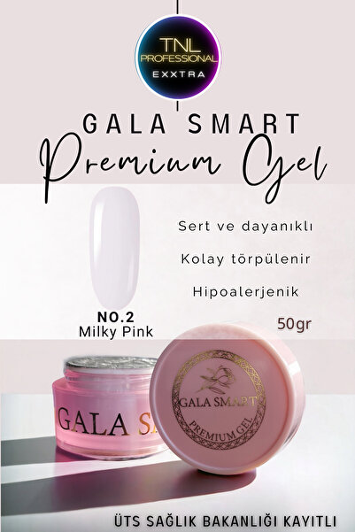 tnl professional Gala Smart Protez Tırnak Jeli No: 02 Orta Akışkan Kıvam 50 g...