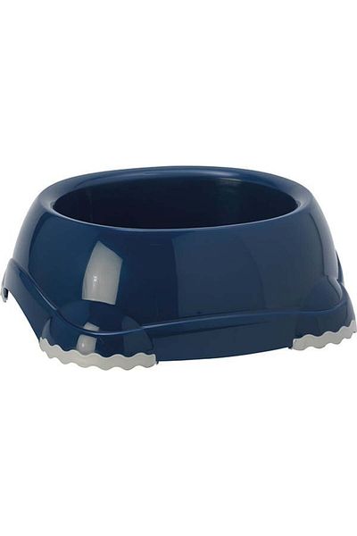 Moderna Smart Plastic Food and Water Bowl No4 Navy Blue 2200 ml