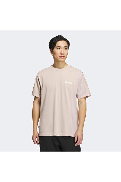 adidas ανδρικό μπλουζάκι μπεζ terrex