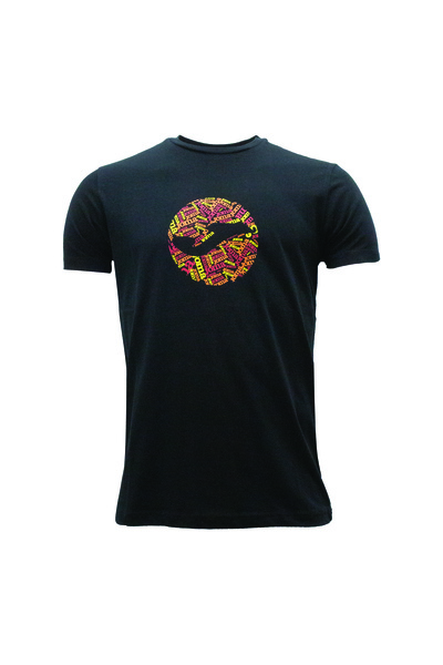 Joma Tricou cu guler în V bumbac Helıx M - negru