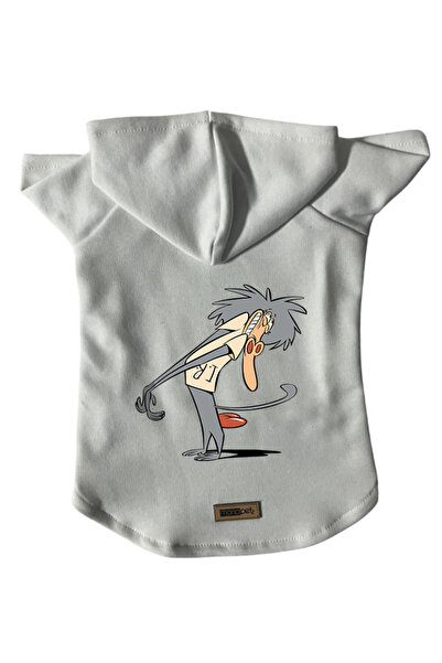 Monopetz Hooded Fleece Sweatshirt Dog and Cat Outfit & Dress - White IR005 - ...