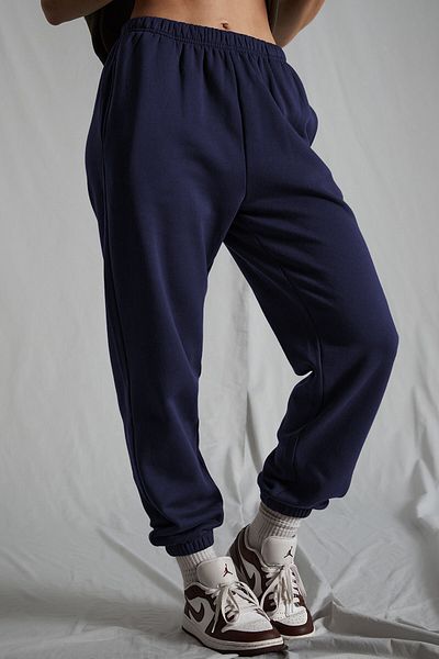 Madmext Marineblaue Oversize-Jogginghose mit elastischem Bund für Damen MG1235