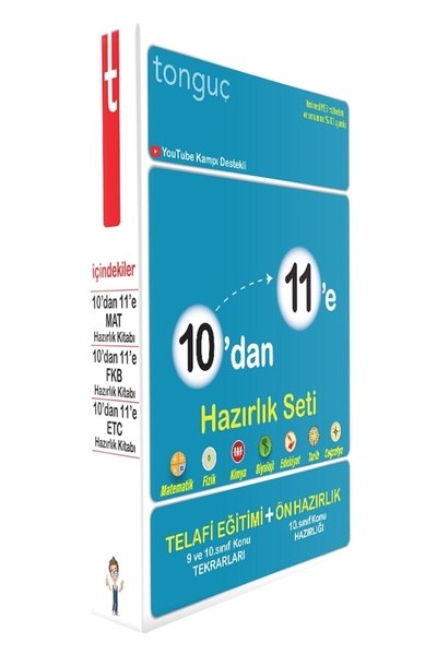 Tonguç Yayınları 10'dan 11'e Hazırlık Seti